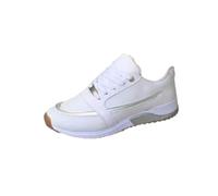 MEIION Lisa Orthopaedic Shoes - Comfortable and Elegant Comfort Trainers with Wedge Heel: Breathable Running and Sports Shoes, Ideal for Pain Relief & Everyday Use, White, 6 UK