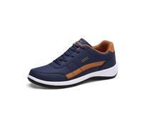 MEIION OrthoX Ergonomic Pain Relieving Comfort Shoes Unisex Trainers Outdoor Board Shoes, blue, 8 UK