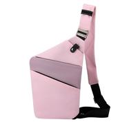 MEIION peaksta The slim carry anti theft cross body bag New Anti Theft Wander Bag, Lightweight Crossbody Travel Bag - Adjustable Strap Slim Sling Bag for Men & Women