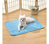 MEIION Pelsbarn Cooling Mat 4 Times Effective Dog Cooling Pad Keeps Pets Cool on Hot Summer Days Easy to Clean
