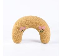 MEIION Sternstimme Cat Beautiful Cosy Pillow - Soft U-shaped Cat Cushion - Comfortable Flannel Pet Pillow for Better Sleep and Cervical Spine Protection