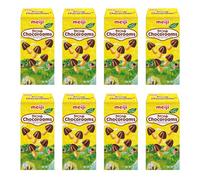 Meiji Chocorooms Chocolate Biscuits 40g (Pack of 8) - Crunchy Biscuit with Rich Chocolate Mushroom - Shaped Treats