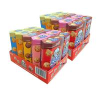 Meiji Hello Panda Assorted Pack 50g x 20 Pack - Fun Filled Japanese Biscuits. Halal Certified (Chocolate, Milk, Strawberry, Caramel, Double Choco)