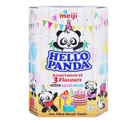 Meiji Hello Panda Biscuits with Assorted Filling 3 Flavours 260 G