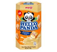 Meiji Hello Panda Biscuits with Caramel Filling 50g