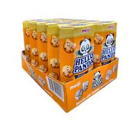 Meiji Hello Panda Caramel 50g x 10 - Fun Filled Chocolate Cream Biscuits Snack Pack, Japanese Biscuits, Sweet Treats for Kids & Adults