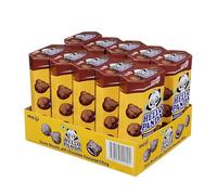 Meiji Hello Panda Double Chocolate 50g x 10 - Fun Filled Chocolate Cream Biscuits Snack Pack, Japanese Biscuits, Sweet Treats for Kids & Adults