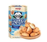 Meiji Hello Panda Milk Cream Filled Biscuits, 50 g