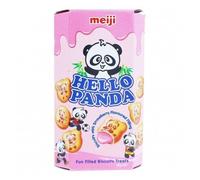Meiji Hello Panda Strawberry Biscuits 50gm x 10