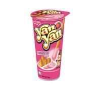 Meiji Yan Yan Biscuit Sticks with Strawberry Flavoured Dip 50g
