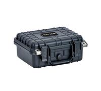 MEIJIA IP67 Waterproof Hard Protective Case,Compact Hard Camera Case,Small Hard Case with Customizable Foam, Fit Use of Drones,Camera,Lens(10.62 x9.68x4.87inches,Black)