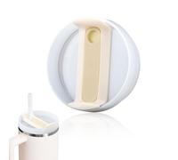 MEIJIAYOU 30 oz Lid Replacement for Stanley, Dual Drinking Options, BPA-Free, White, 1PCS