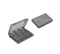 Meijunter 2Pcs 28in1 Game Card Case Holder for Nintendo DS NDS/NDS, Black | Plastic Cassette Organiser Card Storage for Nintendo Lite/NDSI/2DS/3DS