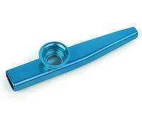 Meikakka Metal Kazoo, Mini Kazoo for Kids/Adults, Kazoos Musical Instruments withKazoo Membrane, Fit for Party, Ukulele, Violin, Keyboard Piano (Blue Lip Kazoos) Very Practical and Popular
