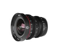 Meike 10mm T2.2 Large Aperture Manual Focus Low Distortion 6K Mini Prime Cine Lens for Micro Four Thirds Mount Compatible with Olympus Panasonic Lumix Cameras and BMPCC 4K Zcam E2 GH5 GH6