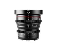 Meike 12mm T2.2 Manual Focus Wide Angle Fixed Prime Cinema Lens for M43 Micro Four Thirds MFT Mount Cameras and Cinema Camera BMPCC 4K