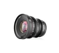 Meike 16mm T2.2 Large Aperture Prime Manual Focus Cinema Lens Compatible with Panasonic Lumix mirrorless cameras GH3 GH4 GH5 Z Cam BMPCC 4K