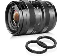 Meike 25mm F2.0 M43 Large Aperture Low Distortion Wide Angle Maunal Sharp Lens Compatible with Olypums Panasonic MFT Mount Mirrorless Cameras