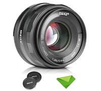 Meike 35mm F1.4 Large Aperture Wide Angle Manual Focus Lens for M43/MFT Mount, Compatible with Olympus Panasonic Mirrorless Cameras
