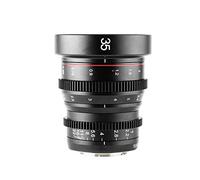 Meike 50mm T2.2 Mini Fixed Prime Manual Focus Wide-Angle Cinema Lens for M43 Micro Four Thirds MFT Mount Cameras BMPCC 4K Z CAM E2
