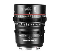 Meike 50mm T2.1 S35 Manual Focus Wide Angle Prime Cinema Lens for Canon EF Mount and Cine Camcorder EOS C100 Mark II, EOS C200, EOS 300 Mark II, EOS C300 Mark III, Zcam E2-S6 6K