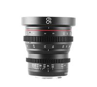 Meike 65mm T2.2 Mini Manual Focus Wide-Angle Cinema Lens for M43 Micro Four Thirds MFT Mount Cameras BMPCC 4K Z CAM E2