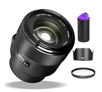 Meike 85mm F1.8 Auto Focus Medium Telephoto STM Stepping Motor Full Frame Portrait Lens Compatible with Sony E Mount Mirrorless Cameras (85mm F1.8 Sony)