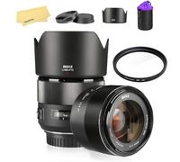 Meike 85Mm F1.8 Auto Focus Medium Telephoto Stm (Stepping Motor) Full Frame Portrait Lens Compatible With Sony E-Mount Mirrorless Cameras A7 A7R A74 A7R4 A7C A7Iii A7Rii A7Riii A7Siii A7Sii A9, Etc