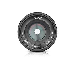 MEIKE MK-35mm F/1.4 Manual Focus Large Aperture Lens Compatible with Sony APS-C Mirrorless Camera Such as A6000 A6500