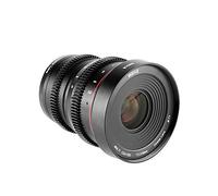 Meike MK 35mm T2.2 Mini Fixed Manual Focus Wide-Angle Cinema Lens for M43 Micro Four Thirds MFT Mount Cameras BMPCC 4K Z CAM E1 E2 E2C
