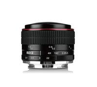 Meike MK 6.5 mm f/2.0 Fisheye Lens for Olympus Panasonic Micro 4/3 Mount Cameras Black