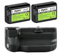 Meike MK-A6300 Pro Battery Grip for Sony Alpha A6300 with Timer Remote Control and 2x NP-FW50 Batteries