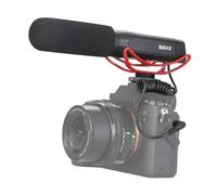 Meike MK-MP2 Camera Shotgun Microphone Uni-Directional Cardioid Condenser Photography Interview Video Mic Compatible with Sony Digital Camera Camcorder with Standard 3.5mm Port