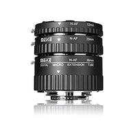 MEIKE MK-N-AF1-A Macro Electronic Mount Auto Foucs Macro Metal Extension Tube Adapter For DSLR Camera Compatible with D80 D90 D300 D300SD800 D3100 D3200 D3400 D5000 D5100 D5200 D7000 D7100