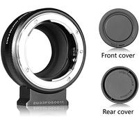 Meike MK-NF-P Compatible with F-Mount Lens to M43-Mount Mirroless Camera E-PL5 E-PL6 E-PL7 GM5 GX1 GX7 G3 Manual Adapter Ring