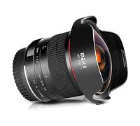 Meike Optics MK 8mm f3.5 Fisheye Lens Ultra Wide Angle for Canon EF Mount black
