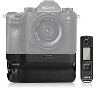 Meike The New MK A9 Pro Battery Grip Built-in 2.4GHz Remote Controller Up to 100M to Control shooting Vertical-shooting Function for Sony A9 A7RIII A7III cameras, Replacement VG-C3EM