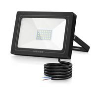 MEIKEE 25W Led Floodlight Outdoor LED Security Light IP66 Waterproof 2100 Lumen Super Bright Spot Lights 6500K Cold White Light for Garden Yard Garages Warehouse Patio Billboard