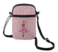 MEIKIUP Breast Cancer Awareness Crossbody Bag Pink Ribbon Bag Cancer Fight Gift Breast Cancer Warrior Gift, Breast Cb