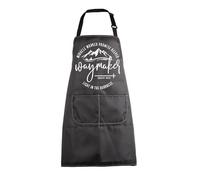 MEIKIUP Christian Apron Religious Gift Bible Verse Cooking Apron Waymaker Promise Keeper Miracle Worker Isaiah 42:16 Quote Gift (Isaiah 42:16 Apron-UK)