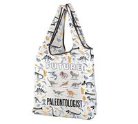 MEIKIUP Dinosaur Lover Gift Dinosaur Fossils Paleontology Gift Future Paleontologist Reusable Tote Grocery Bag Archeology Gift (Dinosaur Fossils F-Bag-UK)
