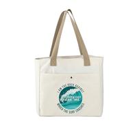 MEIKIUP Fantasy Book Inspired Gift Tote I Am the Rock Against Sarajm Bookish Gift for Fantasy Reader Book Lover Large Beach Bag (Rock Against TOTE-UK)