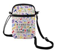 MEIKIUP Heather Musical Inspired Makeup Bag Musical Theatre Lover Gift Broadway Musical Gift In A World Full Of Heathers Be A Veronica Travel Toiletry Bag, Be a Verona Cb, 现代