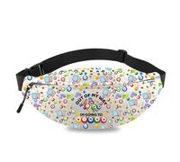 MEIKIUP Lucky Digital Game Waist Bag Digital Game Lover Gambler Gift Out Of My Way I'M Going To Digital Game Corossbody Bag, Bingo WB, Modern