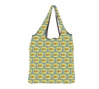 MEIKIUP Luke's Coffee Reusable Bag Stars Hollow Merch Gilm TV Show Gifts for Rory Lorelai Fans Lukes Diner Foldable Shopping Bag (Luke's F-Bag-UK)