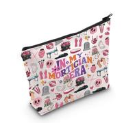MEIKIUP Mortician Gift In My Mortician Era Makeup Bag Last Responder Undertaker Gift Funeral Director Toiletry Bags, Mortician Bag, 现代