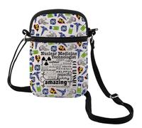 MEIKIUP Nuclear Medicine Technologist Crossbody Bag Nuclear Medicine Technologist Appreciation Gift, Nuclear Cb