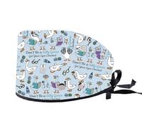 MEIKIUP Optometry Scrub Cap Ophthalmologist Gifts Optometry Tech Working Cap for Eye Doctors Optician Ophthalmic Assistant Gift (Ophthalmologist Scrub Cap-UK)