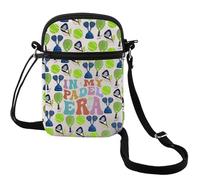 MEIKIUP Paddle Tennis Crossbody Bag Paddle Tennis Sports Lover Gift In My Padel Era Themed Messenger Bag, Padel Cb, Modern