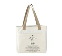 MEIKIUP Writer Gifts Author Tote Bag Prayer Gift for Book Lover Writer Shoulder Bag Poet Writing Beach Bag Novelist Editor Gift (Writer TOTE-UK)